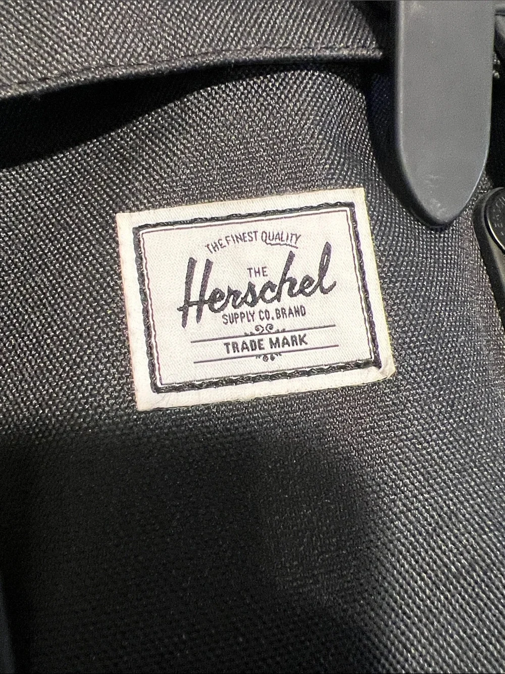 Herschel supply co little America black backpack laptop travel bag